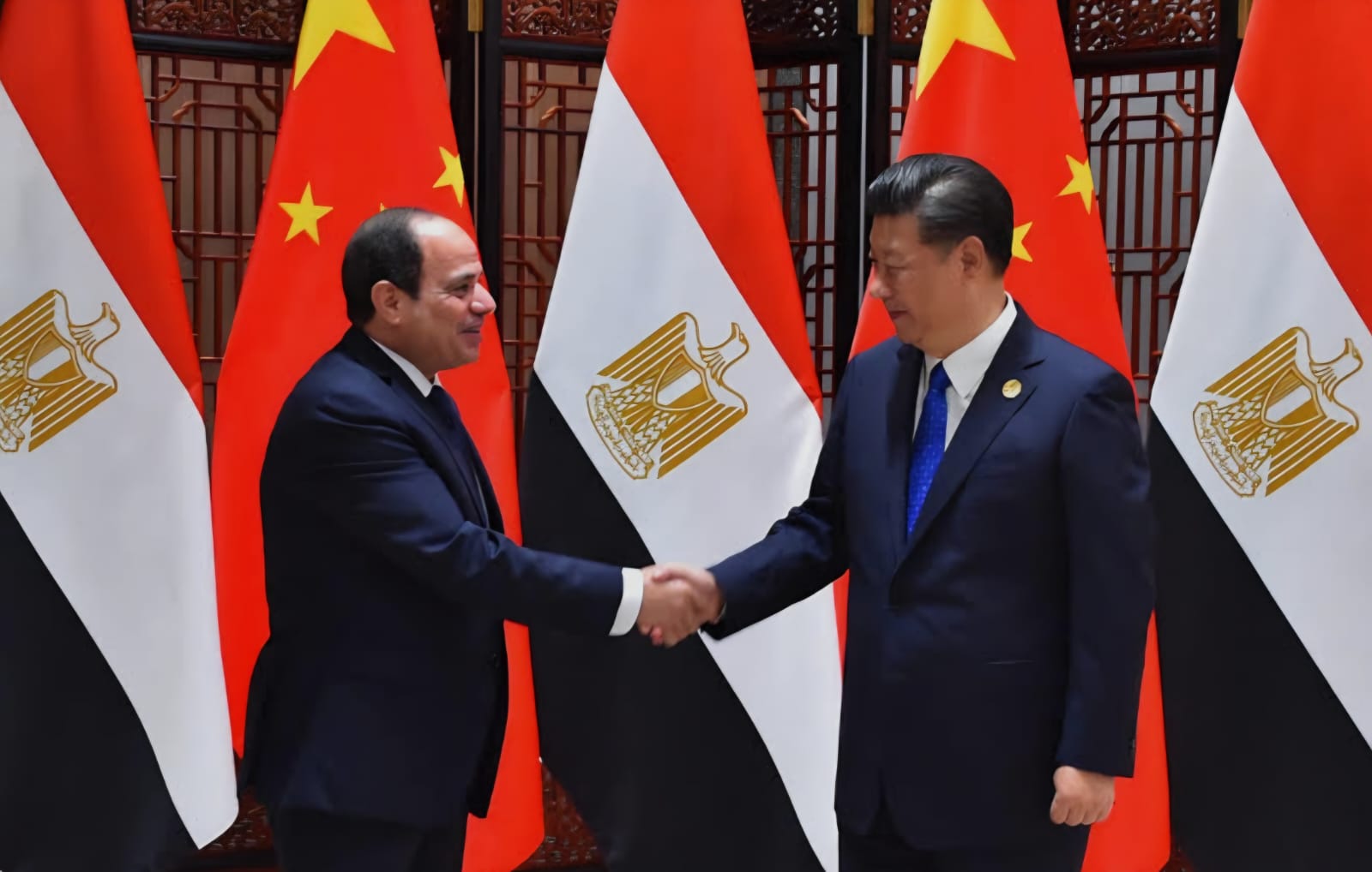 الرئيس السيسي الرئيس تشي بينج